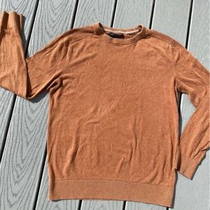 Mens Crewneck Banana Republic Sweater- M burnt orange